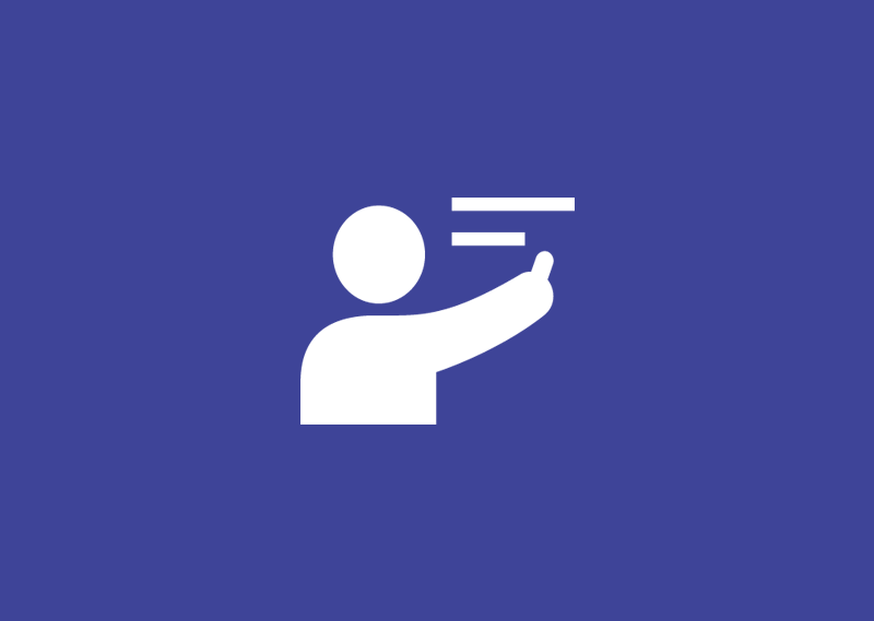 Faculty training icon